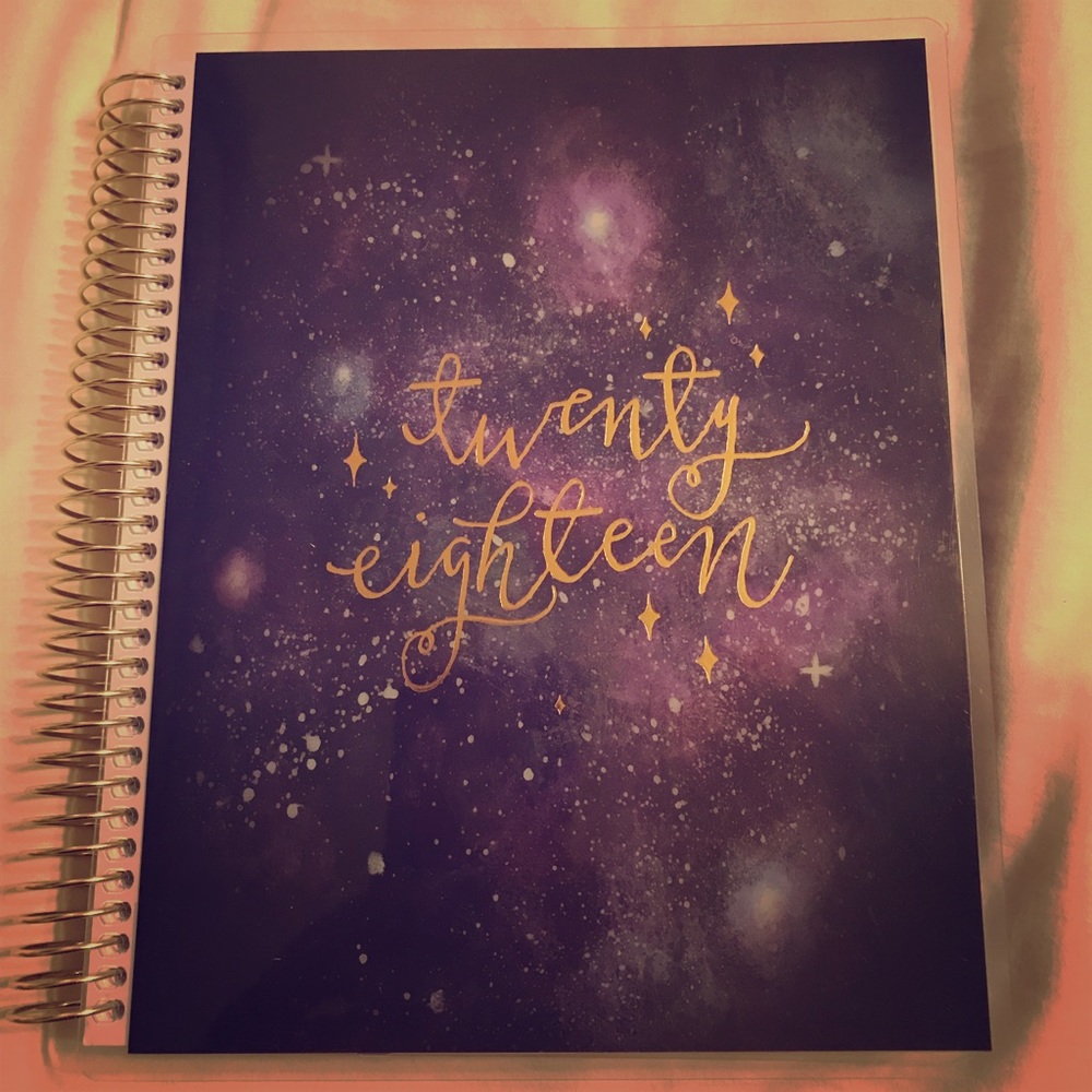 2018 Spiral bound planner
